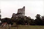 Mirw. Pozostaoci XIV-wiecznego zamku.