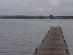 Jezioro Bdno, nad ktrym ley Zbszy.
