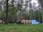 Mierzyn. Camping MOSTiR nr 108, na ktrym nocowalimy.