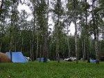 Mierzyn. Camping MOSTiR nr 108, na ktrym nocowalimy.