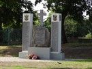 Siemiatycze. Pomnik powicony onierzom walczcym na zachodnich frontach II wojny wiatowej.