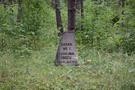 Budek - pooony w sosnowym lesie cmentarz oraz wizienie-oboz NKWD.