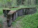 Pododcinek Magdalenw. Schron nr 8 (tradytor dwustronny bez stropu) w okolicy osady Chmielowiec. 09.05.2017