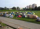 Zgierz. Zakoczenie rajdu zaplanowano na stadionie MOSiR-u.