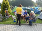 Zgierz. Spotykalimy co chwil znajomych, ktrzy wdrowali na pozostaych trasach.