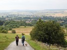 ... na skraju lasu rozpostara si przed nami niesamowita panorama na Bodzentyn.