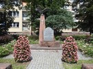 Skarysko-Kamienna. Pomnik powicony pamici zamordowanych przez Niemcw w 1944 roku.