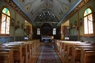 Mikaszówka. Podeszliśmy do drewnianego kościoła pw. św. Marii Magdaleny.