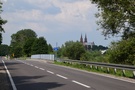 Droga wojewódzka nr 673 przez most nad rozlewiskami Biebrzy doprowadziła nas do Lipska.