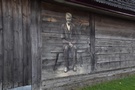 Sitawka. Obejrzelimy drewanale czyli wielkoformatowe murale malowane na drewnianych budynkach...