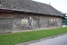 Sitawka. Obejrzeliśmy drewnale czyli wielkoformatowe murale malowane na drewnianych budynkach...