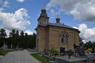 Sokółka. Potem przewodniczka zabrała nas na sokólski cmentarz prawosławny.