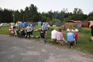 Wasilków. Zaproszono nas na poczęstunek, a było z czego wybierać :)