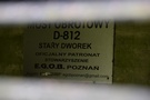 Stary Dworek. Most obrotowy D812.