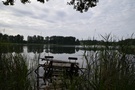 Z jeziorem Niesysz poegnalimy si przechodzc zaronit ciek biegnc wzdu zatoki Juliusza.