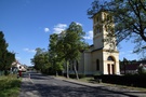 Glisno. Sam kościół p.w. Serca Jezusowego powstał w roku 1837 wg projektu znanego berlińskiego architekta Karla Friedricha Schinkla.
