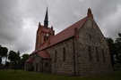 Dargomyl. Obejrzelimy ufundowany okoo 1260 roku przez chwarszczaskich templariuszy koci pw. Matki Boskiej Wspomoenia Wiernych.