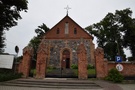 Stoki. XIX-wieczny neoromański kościół pw. św. Józefa.