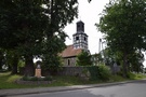 Piaseczno. XIII-wieczny kościół pw. Wniebowzięcia NMP zbudowany z kwadr granitowych, z wieżą konstrukcji szkieletowej.