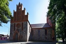 Lipiany... przeszliśmy do zbudowanego z kwadr granitowych i cegły w XIII wieku kościoła Wniebowzięcia NMP.