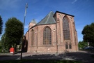 Pyrzyce. Doszliśmy do gotyckiego kościoła pw. Wniebowzięcia NMP, kilkakrotnie zniszczonego przez pożary i odbudowywanego.