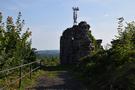 Kurzętnik. Ruiny zamku kapituły chełmińskiej.