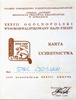 Karta uczestnictwa na OWRP 1996.